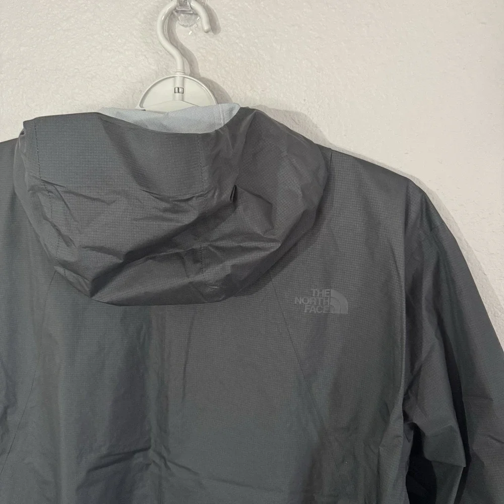 NWT North Face Men's XL Packable LT‎ Rain Parka Jacket Unisex Black Waterproof